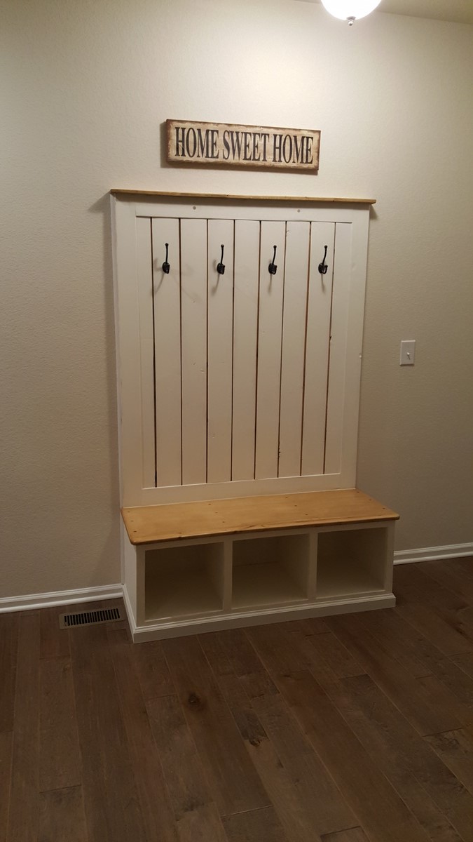 Fancy Hall Tree Ana White